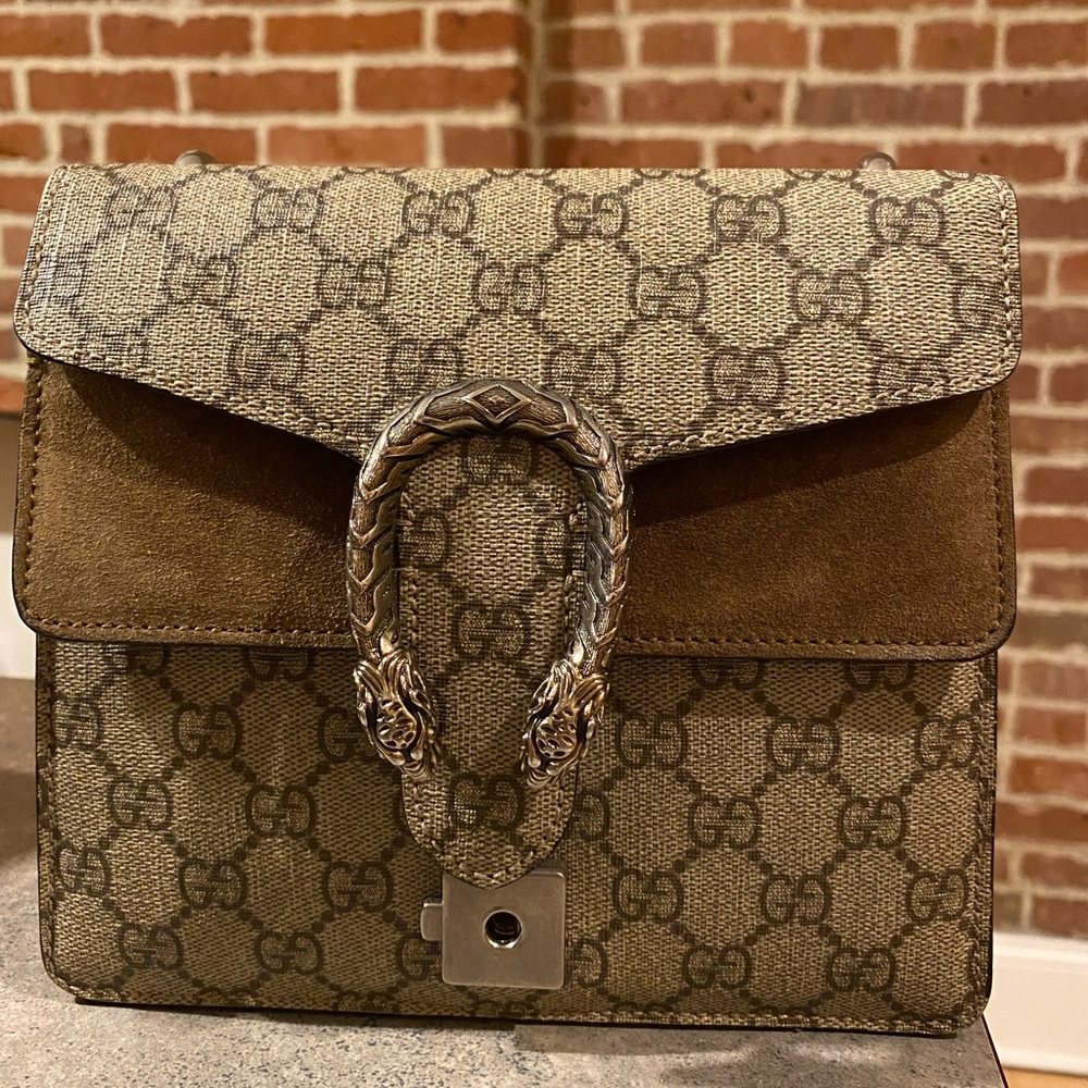 Gucci Dionysus Bag GG Coated Canvas Mini